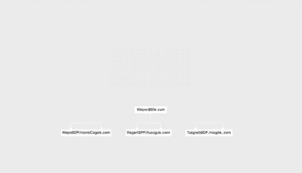 XML sitemap structure
