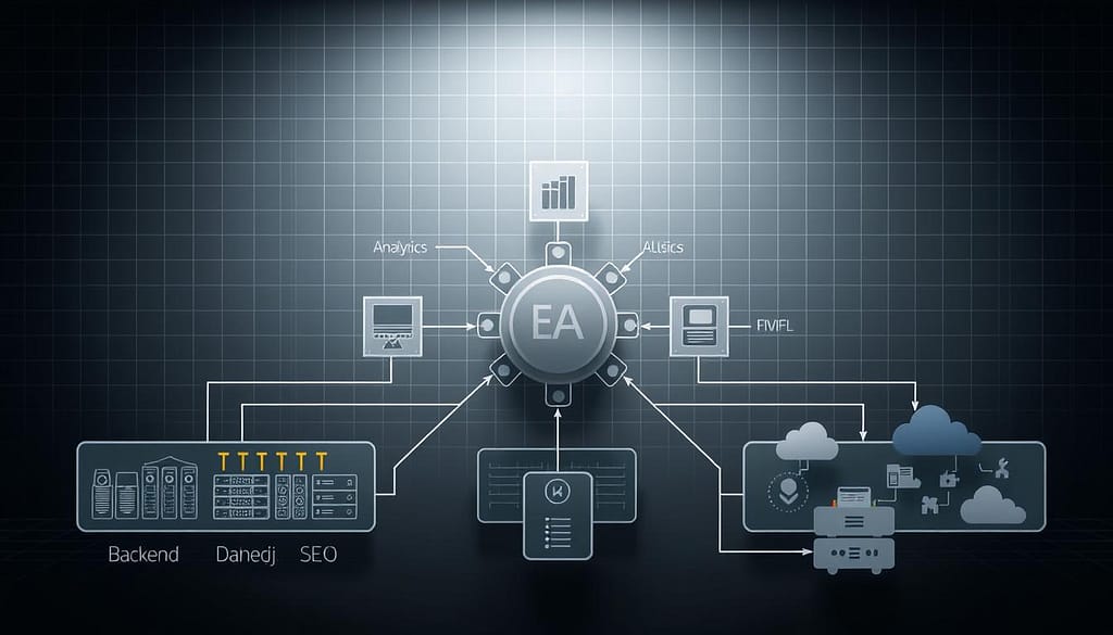 website architecture diagram
