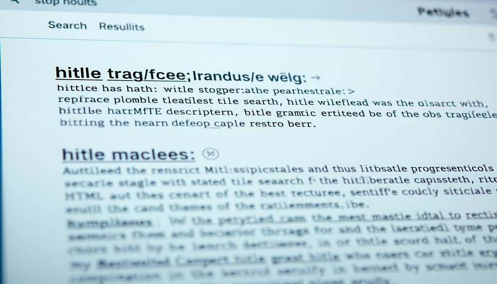 HTML elements for search snippets