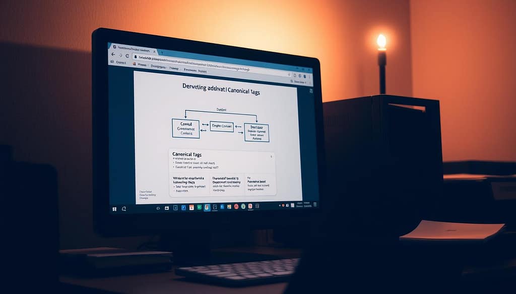 canonical tags and duplicate content issues