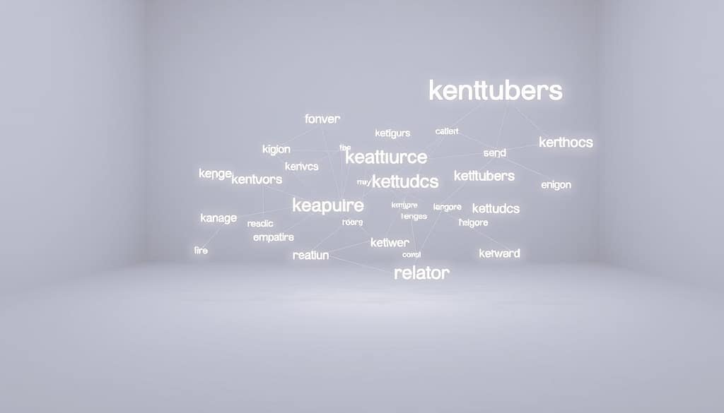 semantically related keywords visualization
