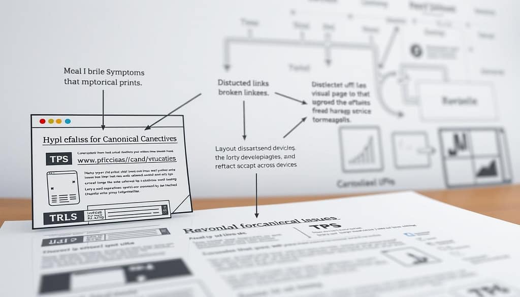 symptoms of canonical issues