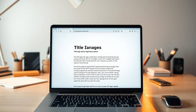 SEO title tags and meta descriptions