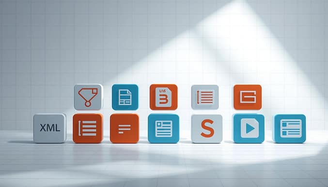 sitemap formats comparison