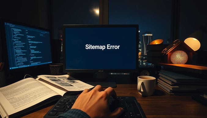 sitemap error troubleshooting