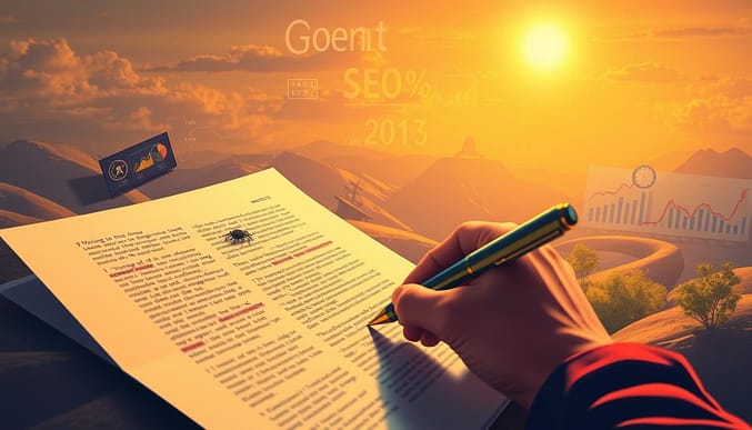 SEO writing process