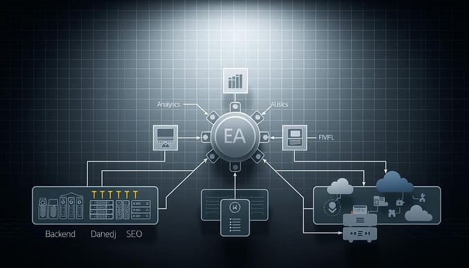 website architecture diagram