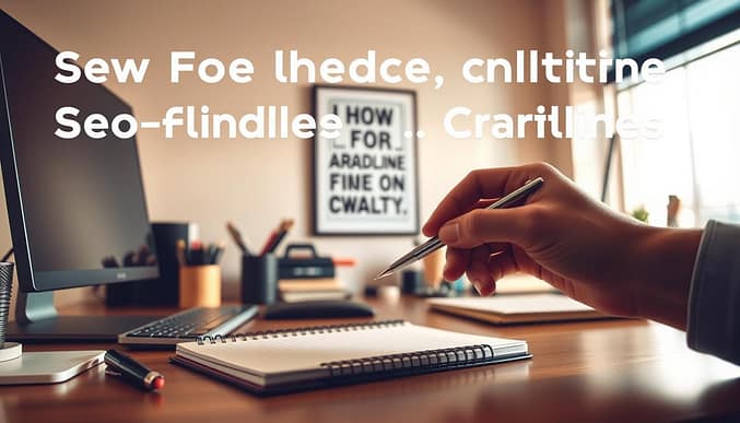 SEO headline crafting process