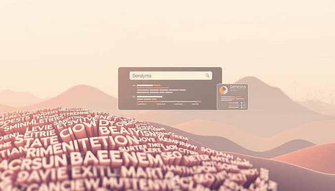 SEO synonyms and content relevance