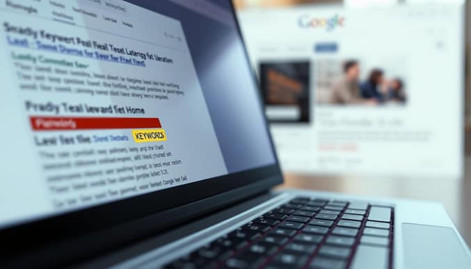 strategic keyword placement