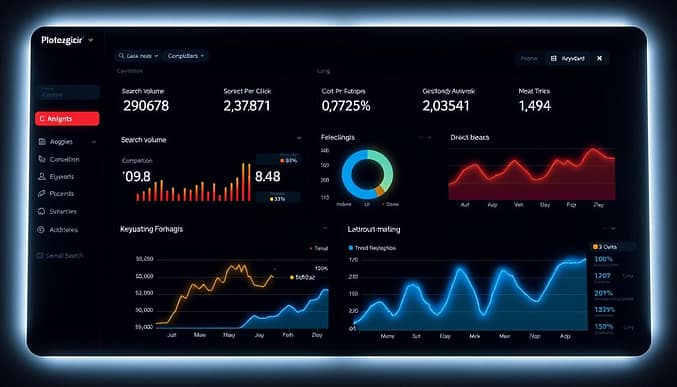 keyword metrics dashboard