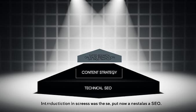 SEO strategy framework