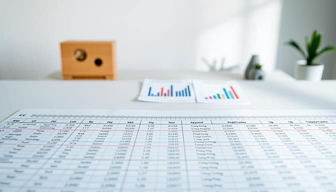 keyword spreadsheet process