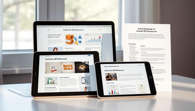 SEO authority resource pages